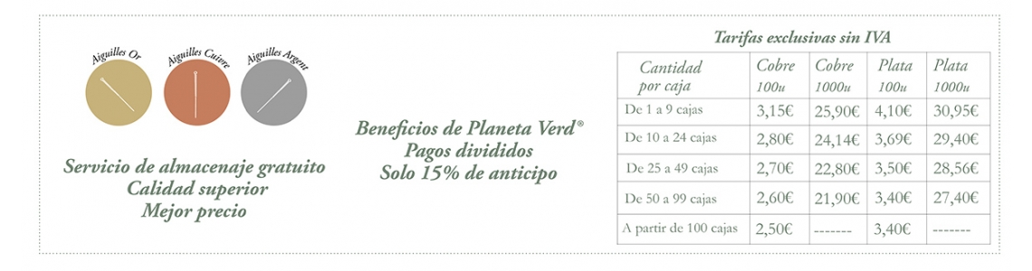 Agujas de acupunctura
