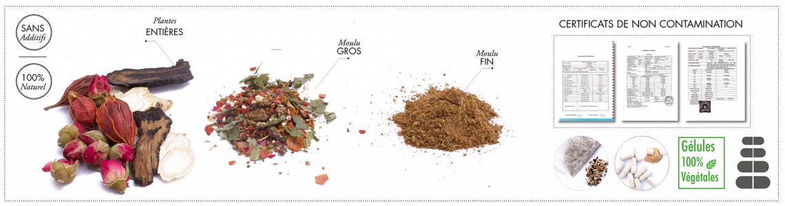 Formulas plantas secas 100g