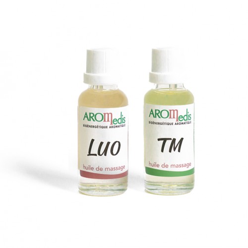 Kit de 2 aceites de masaje