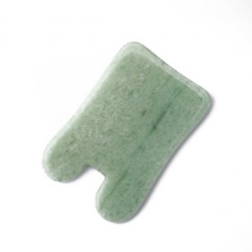 Gua Sha rectangular en Jade