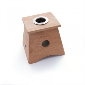 Caixa de Moxa de bambú amb 1 forat - per cigar
