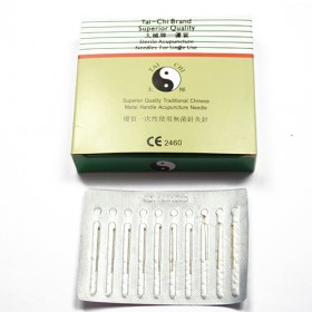 0,14*10mm TAI CHI agulles banyades en or sense sil